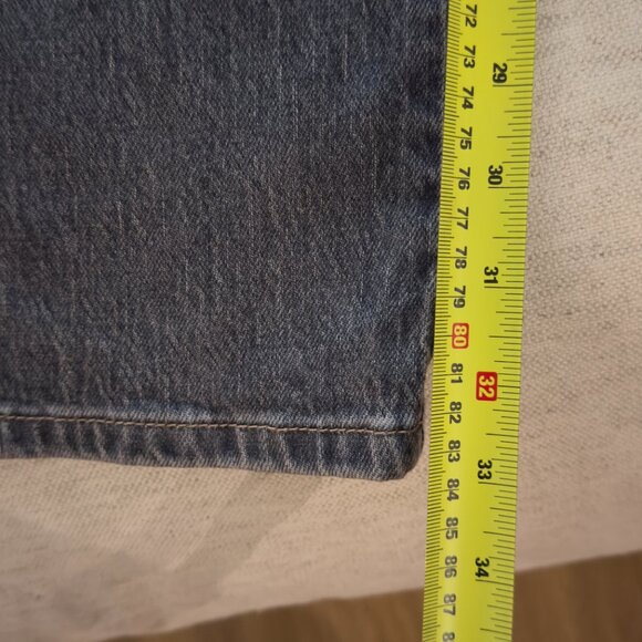 Blank NYC Jeans | Size 27 | Gray Straight Leg Denim With Slit - High Rise Jeans - Picture 10 of 11